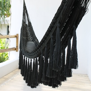 Vela Hammock. Luxury Double Size Hammock. Boutique Hotel Quality. Unique Design. Mexican Made. High Quality Fabric. Weatherproof hammock.