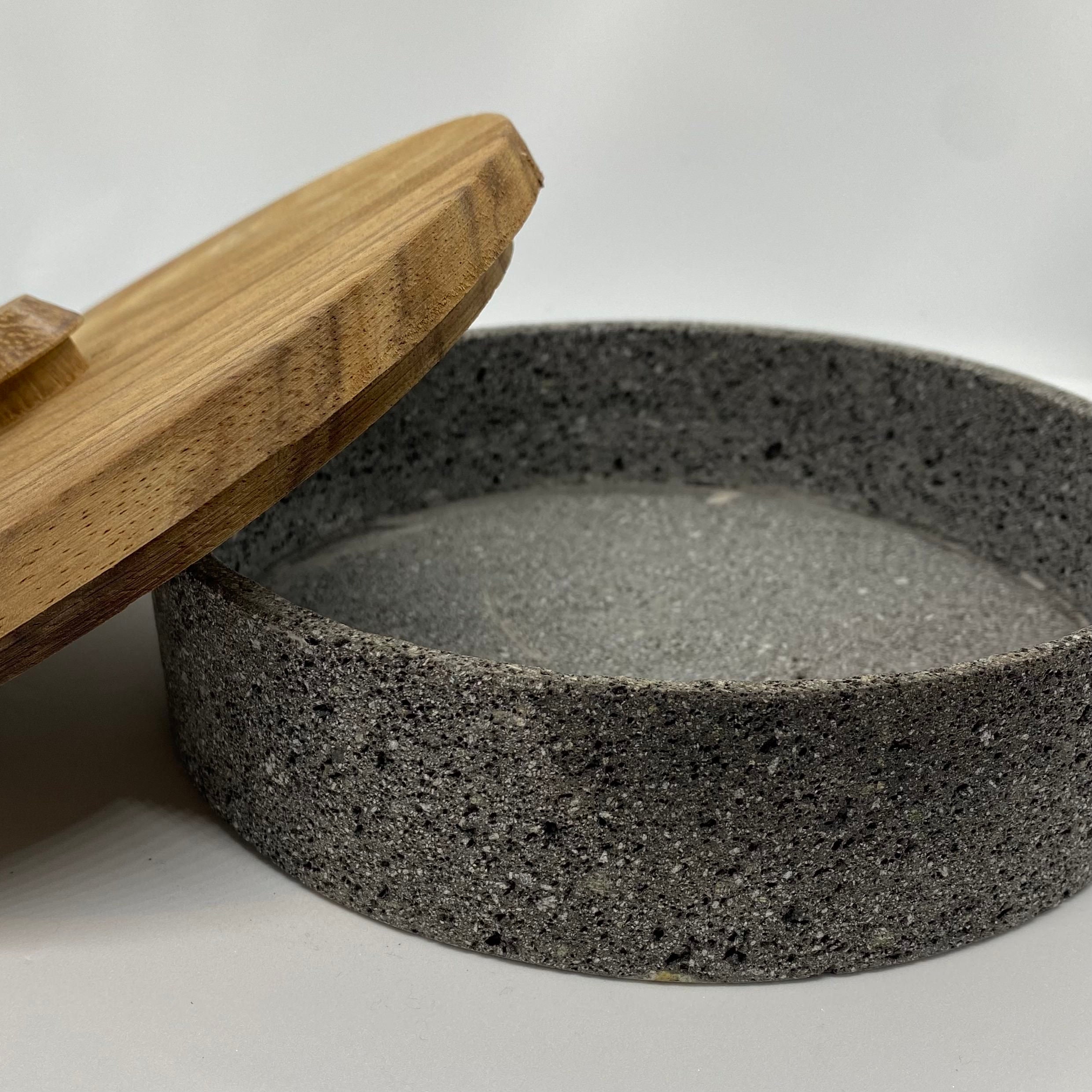 stone tortilla warmer