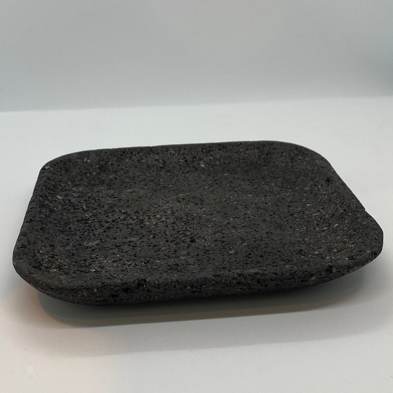 Authentic Mexican Volcanic Rock Dinner Plates Set. Serving Etsy