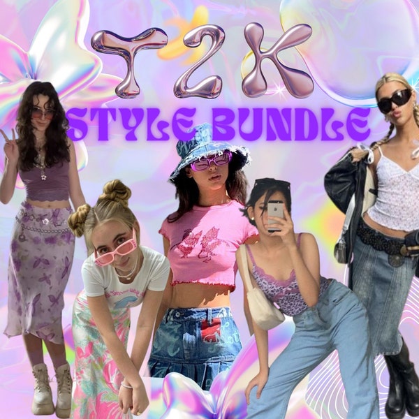 Y2K Style Bundle, Personalized Style Bundle, Aesthetic Custom Thrift Pack, Pinterest Board Mystery Box