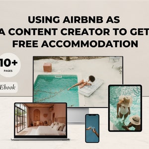 Using Airbnb to Get Free Accommodation, Travel Blogger Influencer Ebook, Brand Collaboration Advice, Brand Deal, Brand Outreach