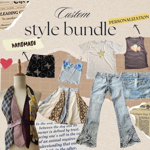Personalized Style Bundle, Handpicked Thrifted Box, Aesthetic Pinterest Custom Thrift Pack, Y2K, Fairycore, Cottagecore, Academia Downtown