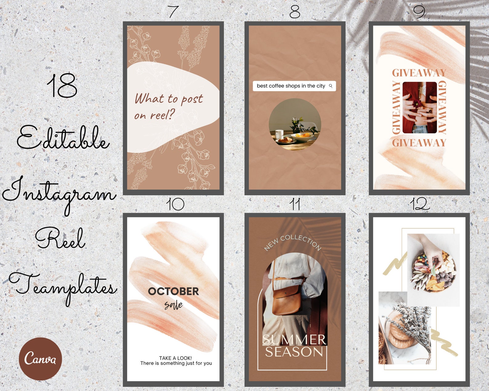 18-instagram-reel-templates-reel-cover-canva-template-custom-etsy