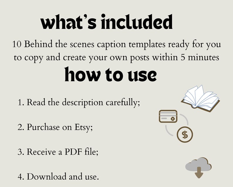 10 Behind the Scenes Instagram Captions, Productbased Content Template