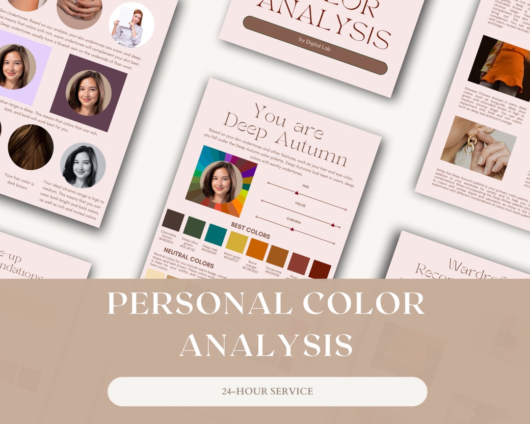 Personalized Color Analysis, Skin Tone Analysis, Color Combinations For  You, Enzo League