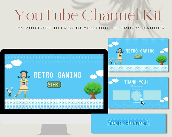 Banner Template  Banner Gaming Retro  