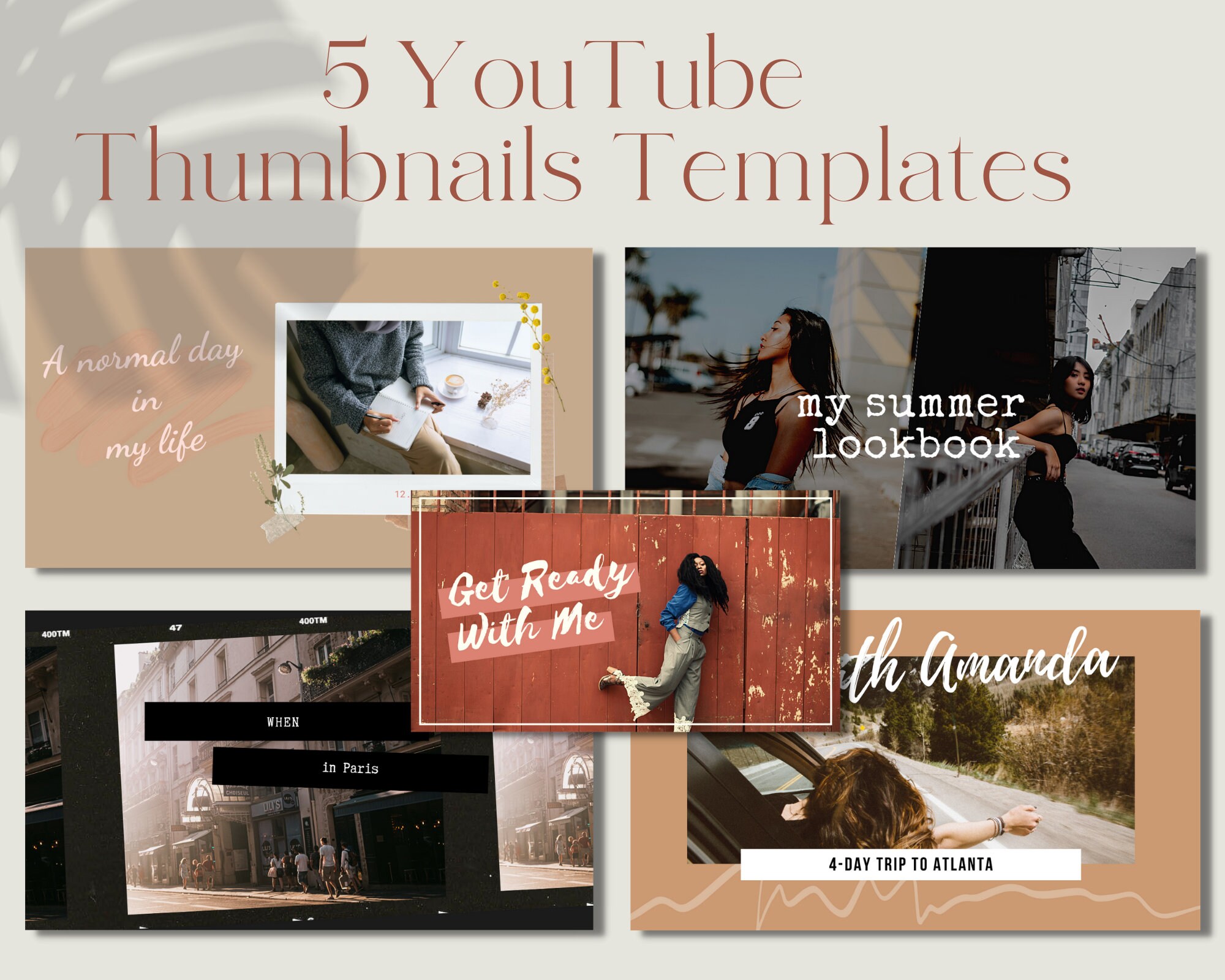 Editable Youtube Video Thumbnail Template Youtube Channel Etsy Canada