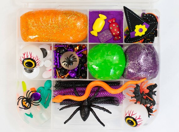 Halloween Play dough kit