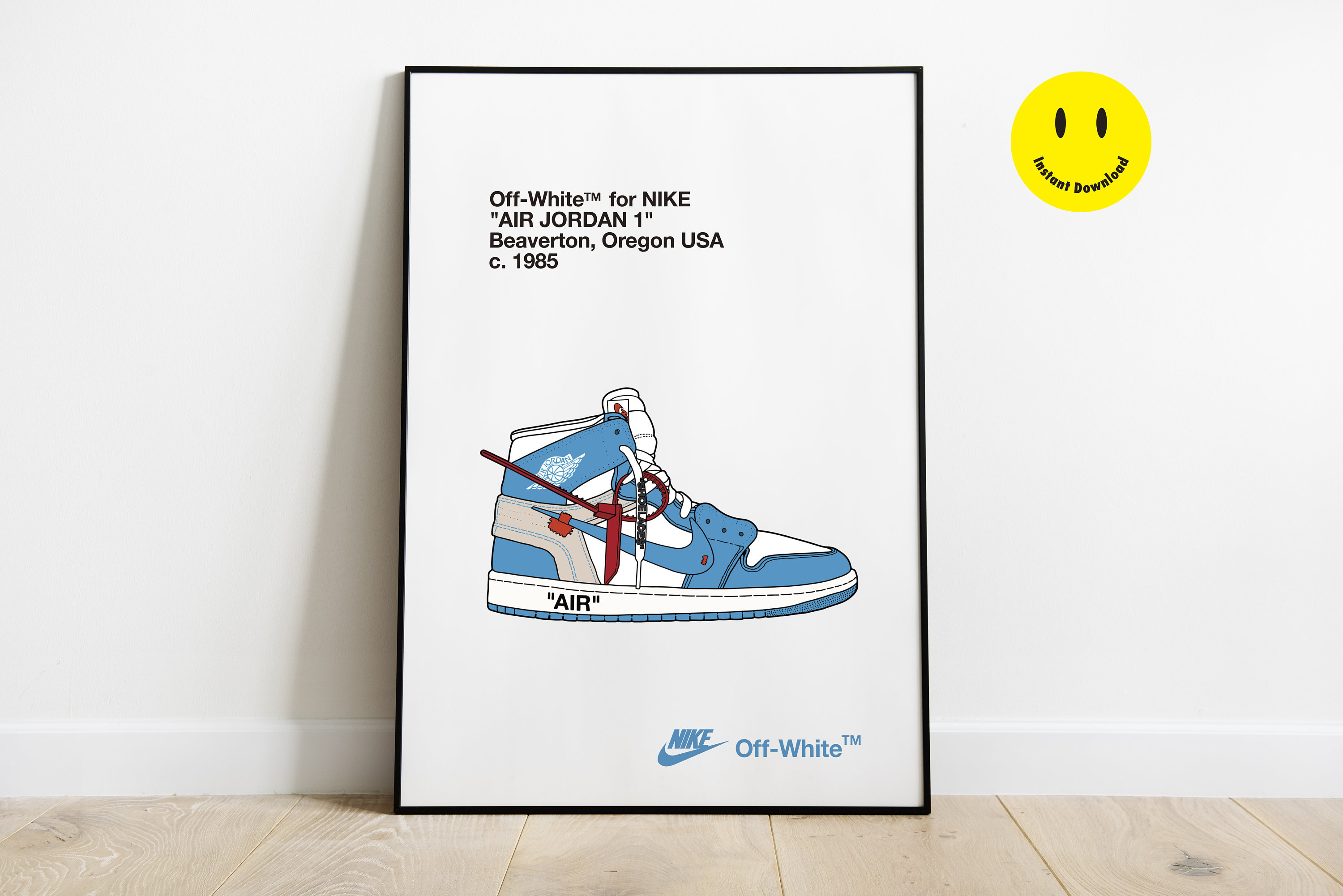 Off-White X Nike Air Force 1 'THE TEN' Collection Poster — Sneakers  Illustrated