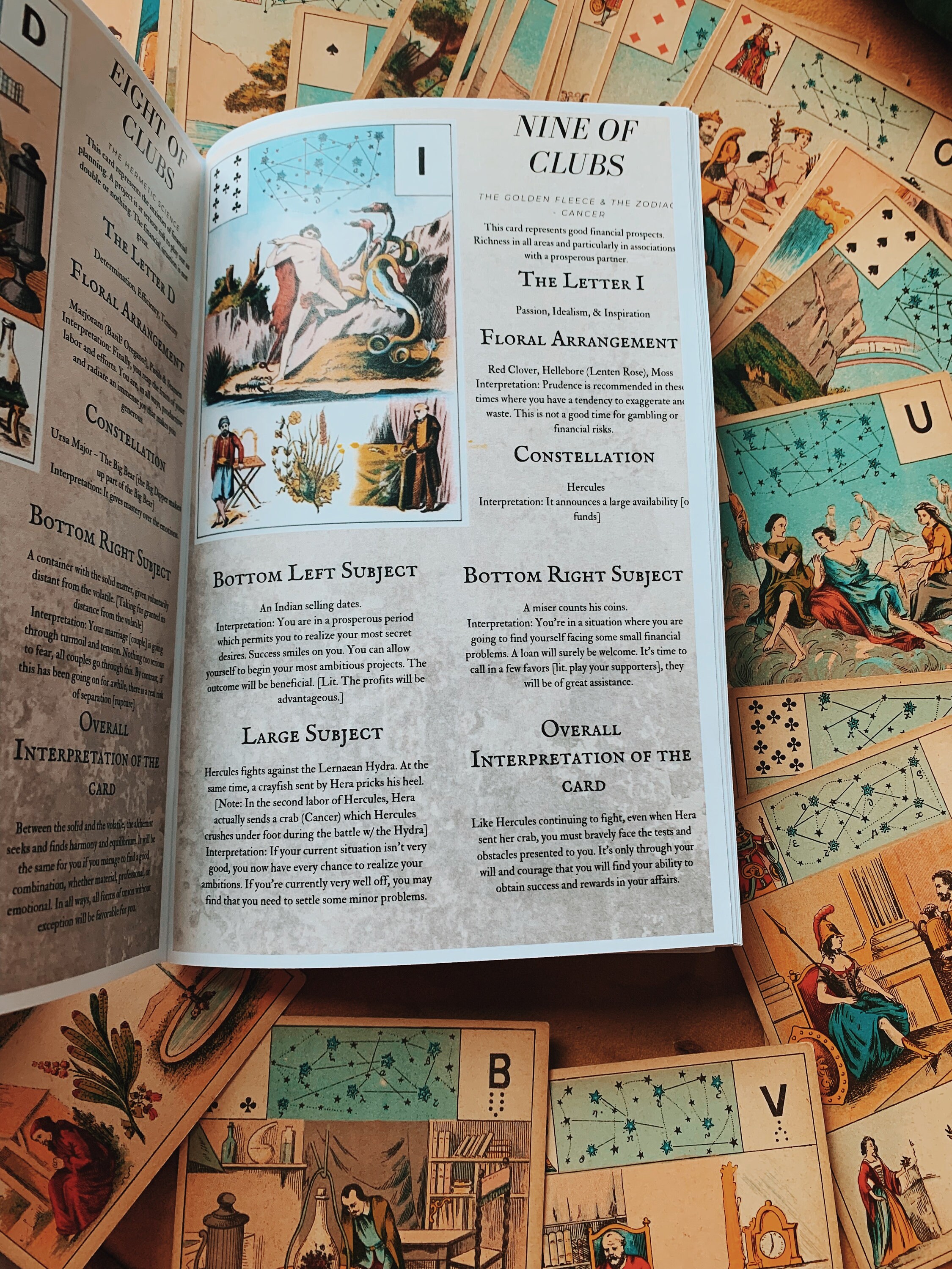 Le Grand Jeu De Mlls Lenormand | Astro Mythological