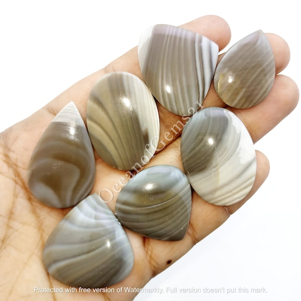 Natural Flint Stone gemstone Cabochon - Flint Jasper - Flint jasper Cabochon - Flint Jewelry - Multi Jewelry Making Stone, Loose Gemstone