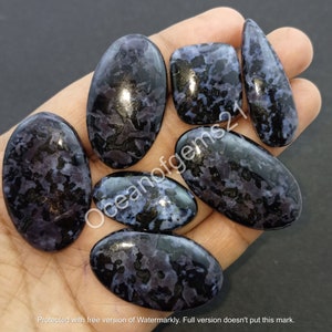 Natural Gabbro Jasper Gemstone Cabochon - Mystic Merlinite Cabochon - Gabbro Jasper Cabochon Lot- Jewelry Making Stone - Loose Gemstone
