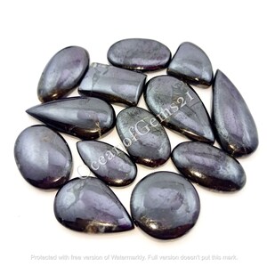 AAA-Grade natürlicher Purpurit Cabochon Edelstein für die Herstellung von Schmuck, Purpurit Cabochon viel, lila Purpurit, Purpurit lose Edelstein viel Bild 4