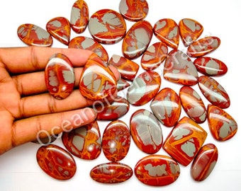 Natural Noreena Jasper Gemstone Cabochon - Noreena Jasper cabochon - AAA Noreena Jasper Jewelry - Multi Jewelry Making Stone, Loose Gemstone