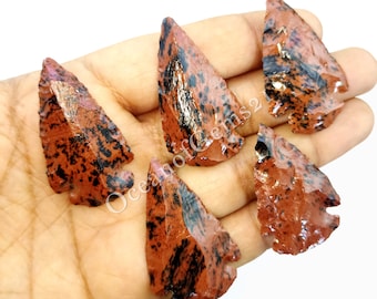 Punta Di Freccia In Opalite – Cristallo Curativo Naturale, Fatto A Mano, 3-4 Pollici