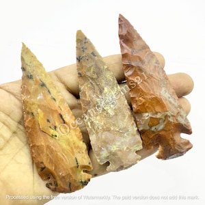 3-4 Inch Natural Red Jasper Arrowhead,  Jasper Arrowhead carving - Aero Head Crystals, Arrow Head / Opalite Spear Heads, Loose Gemstone