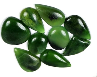 AAA Grade Natürlicher Grüner Jade Cabochon Edelstein,Großhandel Cabochon nach Gewicht,Großhandel Lot Jade Edelstein für Schmuck, Cabochon Edelstein Lot