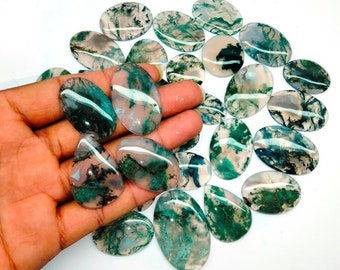 36x23x6mm 46.40 Carat Moss Agate,Natural Moss Agate,Gemstone,Agate Stone,Agate Cabochon,Designing Agate,Jewellery Making,Loose Stone,Cabs