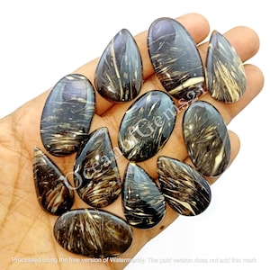 Natürliche Feder Achat Edelstein Cabochon - Feder Achat Cabochon - Achat gemischte gemischte Lot, Multi Schmuckherstellung Stein - lose Edelstein