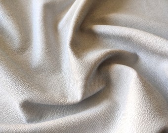 Folhas de couro italiano genuíno branco macio, peças italianas texturizadas em tecido jeans de luxo para artesanato e materiais de bricolagem.