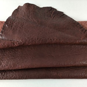 VEG TANNED French Chevre Goatskin Vegetable Tanned Leather 