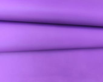 Purple full grain soft sheep real leather hides 0.7-0.9 mm