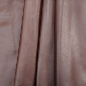 Full grain brown genuine cow leather sheets, premium cowhide pieces for bags, calf scraps supplies for crafting
