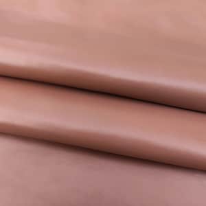 Tan brown genuine full grain soft nappa sheep hide pieces, wholesale leather supplies, 0.8 1.1 mm thick