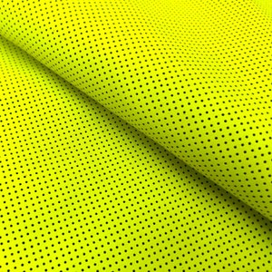 Lebendige neongelbe Känguruhlederhaut, fluoreszierendes perforiertes weiches und starkes Vollnarbenleder, DIY Bastelzubehör, 1-1,2 mm dick