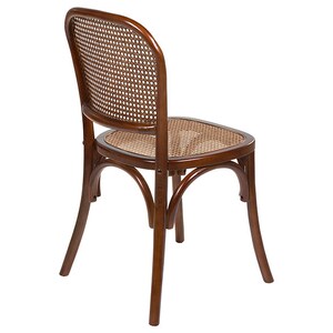 Silla de comedor de estilo vintage con asiento y respaldo de | Etsy