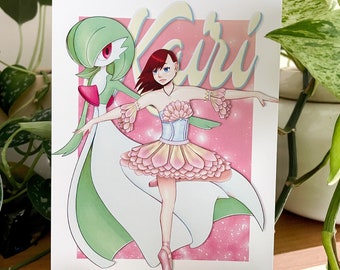 Kingdom Hearts x Pokémon Kairi Print