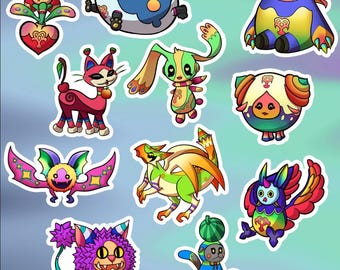 Kingdom Hearts Dream Eater Stickers