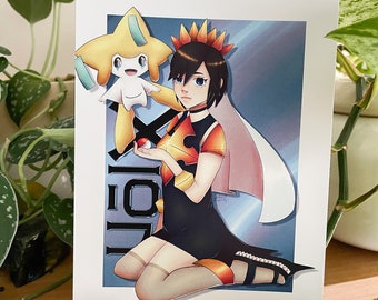Kingdom Hearts x Pokémon Xion Print