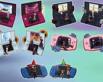 Kingdom Hearts Hand-Held Game Acrylic Charm