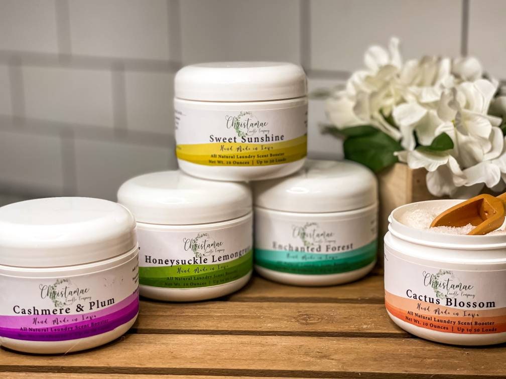 Scented Laundry Boosters Boosted Scent All Natural Scent Etsy