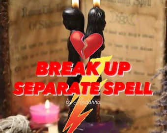 Break Up Zauber / Trennendes Paar / Entfernung von Dritten