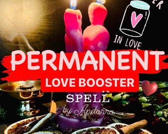 PERMANENT BOOSTER Spell - Target Forever Desperately In Love/ Obsessed/ Head Over Heels - Figure Candles and Names on proof of photos
