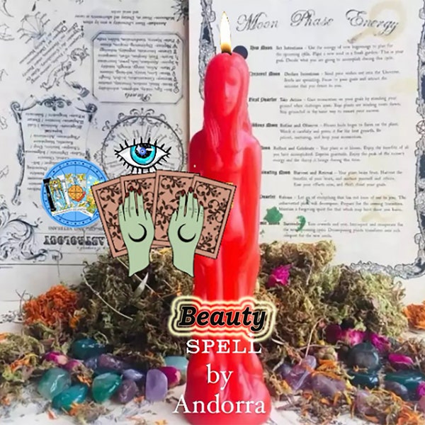 Beauty Spell, Extreme BEAUTY SPELL, Powerful Attractivness, Youth & Confidence Ritual / Irresistible Beauty / Glowing Radiance / Turn Heads