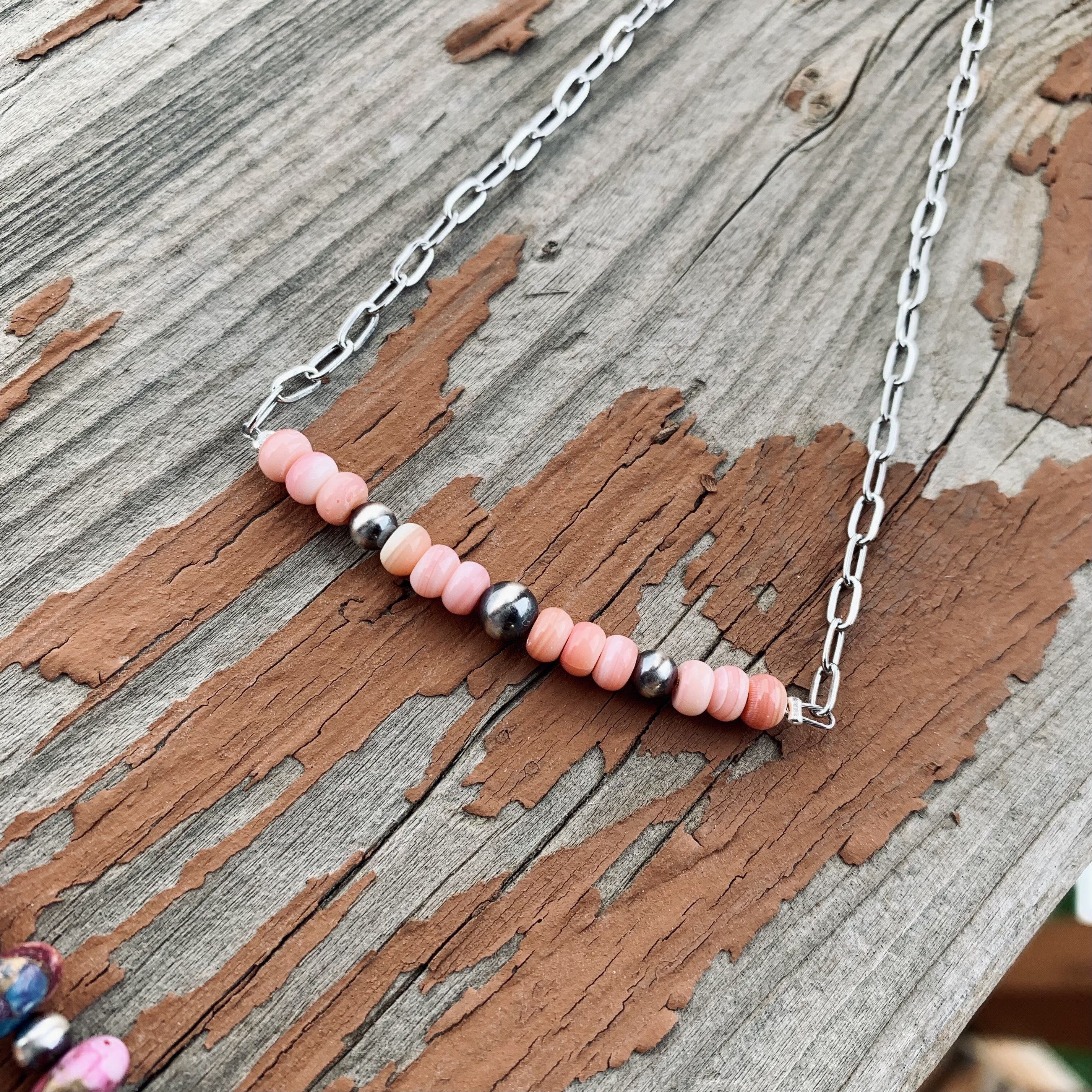 Navajo Pearls With Pink - Etsy