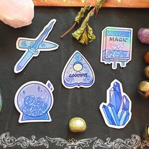 Witchy Holographic Altar Stickers Sticker Witch Cute Gothic Planchett ...