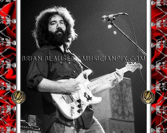 Grateful Dead Jerry Garcia Vintage Photo: 13x19 Archival Art Print