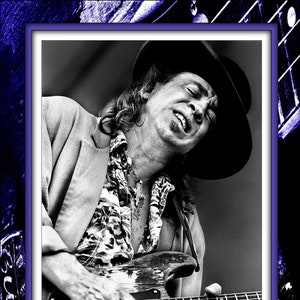 Vintage foto Stevie Ray Vaughan: 13 x 19 gearchiveerde kunstafdruk