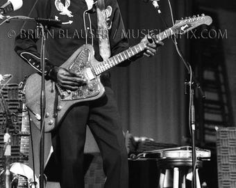 Clarence Gatemouth Brown Vintage Photo: Archival Print, 1990 Mountain Stage Charleston WV
