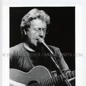 Paul Brady Vintage Photo: Silver Gelatin Print, 1992 Mountain Stage Charleston WV