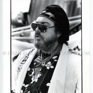 Dr John Vintage Photo: Gelatin Silver Print, 1990 Jazz Fest New Orleans LA