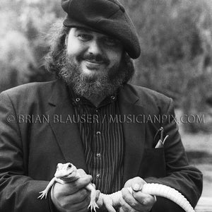 DR JOHN 1989 Photo 8.5x11 - 13x19 Contemporary Print of Vintage 35mm Negative Nite Tripper New Orleans Jazz Fest Audubon Zoo Albino Gator