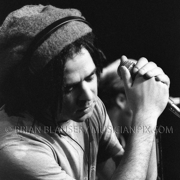 ADAM DURITZ Photo 8.5x11 - 13x19 Contemporary Print of 1993 Vintage 35mm Negative Counting Crows Mountain Stage Charleston WV 90s Alt Rock