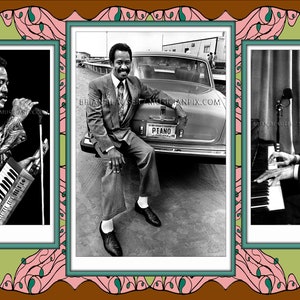 Allen Toussaint Vintage Photo: 13x19 Archival Art Print