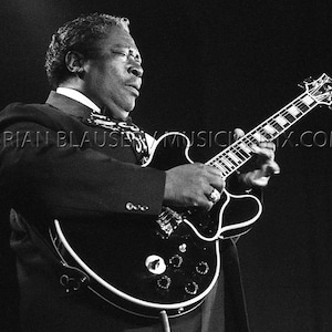 BB King Blues On Top Of Blues Album Cover Sticker
