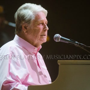 Brian Wilson Concert Photo: 2017 The Beach Boys, Archival Print